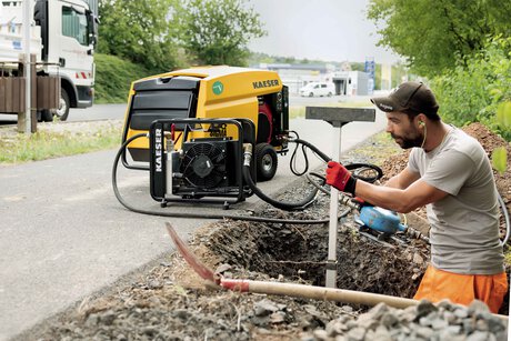 Der M13 und der M17 bieten Druckluft für zahlreiche Anwendungsmöglichkeiten