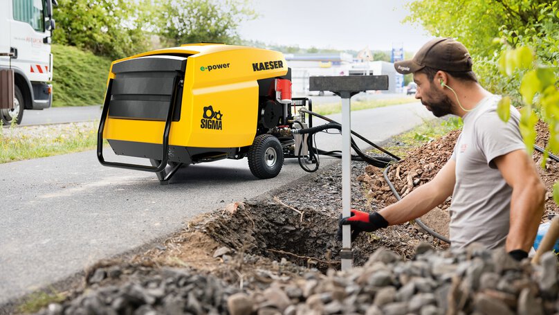 MOBILAIR-Kompressoren für Erdraketen