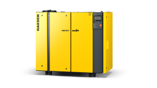 Schraubenkompressor der Serie ASD mit integriertem Kältetrockner