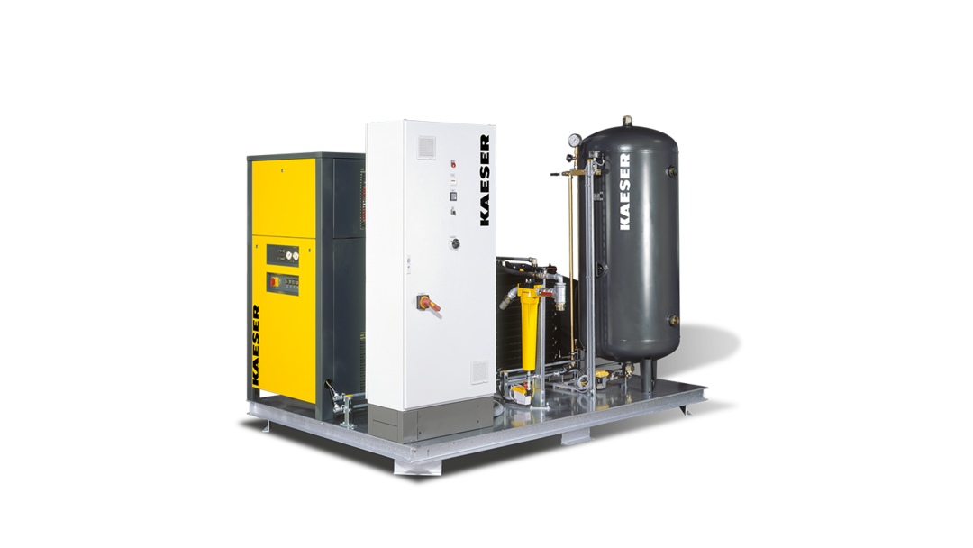 Compressed air booster