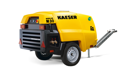 MOBILAIR M30 with PE enclosure from KAESER.