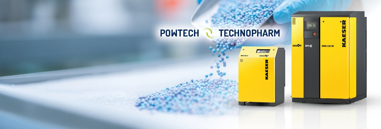 KAESER KOMPRESSOREN bei der Powtech 2026