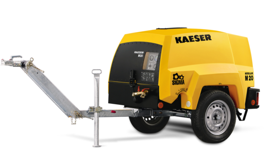 Compact portable compressors under 750 kg – KAESER KOMPRESSOREN