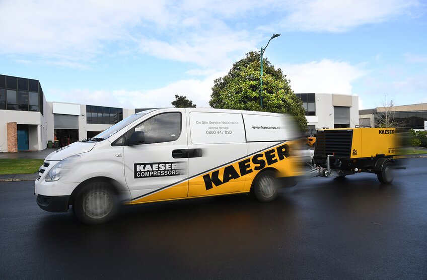 Air compressor service throughout Auckland and NZ with KAESER AIR SERVICE