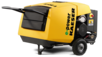 Road-going M13E portable compressor with electric drive from Kaeser Kompressoren.