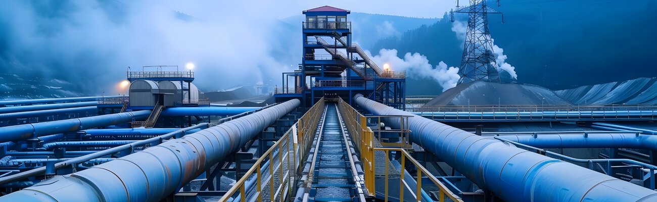 Transport pneumatyczny materiałów sypkich - baner