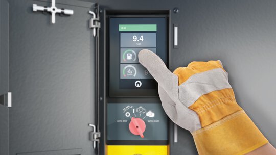 The SIGMA CONTROL MOBIL 2 can even be operated when wearing gloves.