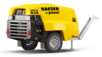 Road-going M31 E portable compressor with electric drive from Kaeser Kompressoren.