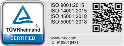 Kaeser Kompressoren is ISO 9001 certified.