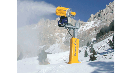 KAESER industrial reciprocating compressors for winter sport applications.