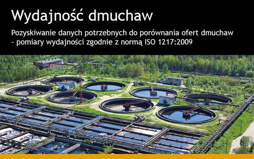 Widok na oczyszczalnię ścieków.