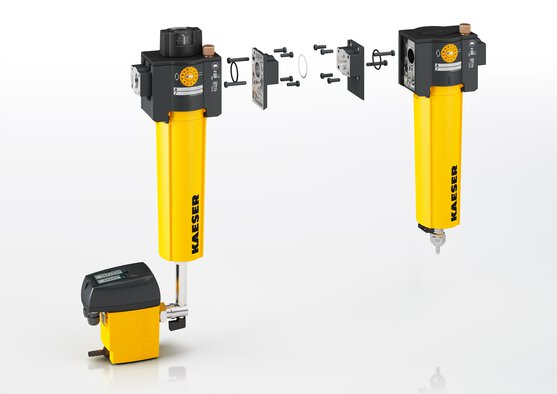 Filter zur Druckluftaufbereitung