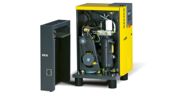 SX rotary screw compressor – open