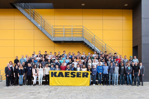 Auszubildende Kaeser Kompressoren 2016