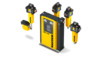 Variable connections for DC series desiccant dryers from Kaeser Kompressoren