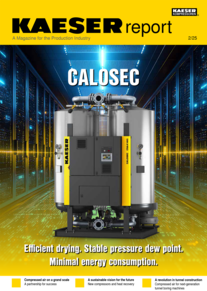 "KAESER Report" customer magazine