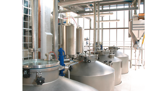 KAESER industrial reciprocating compressors in the brewing industry.