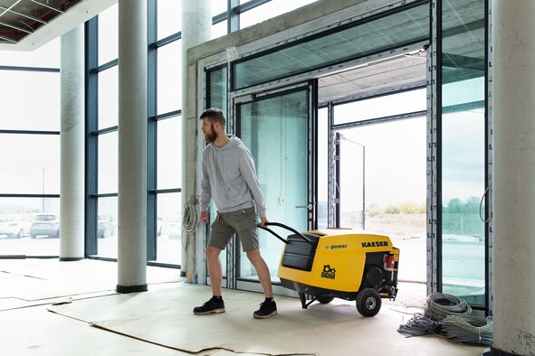 Kaeser Mobilair M13E obras