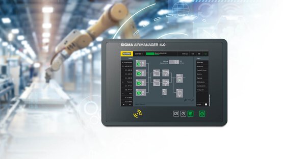 Druckluftmanagement-System SIGMA AIR MANAGER 4.0 von KAESER KOMPRESSOREN
