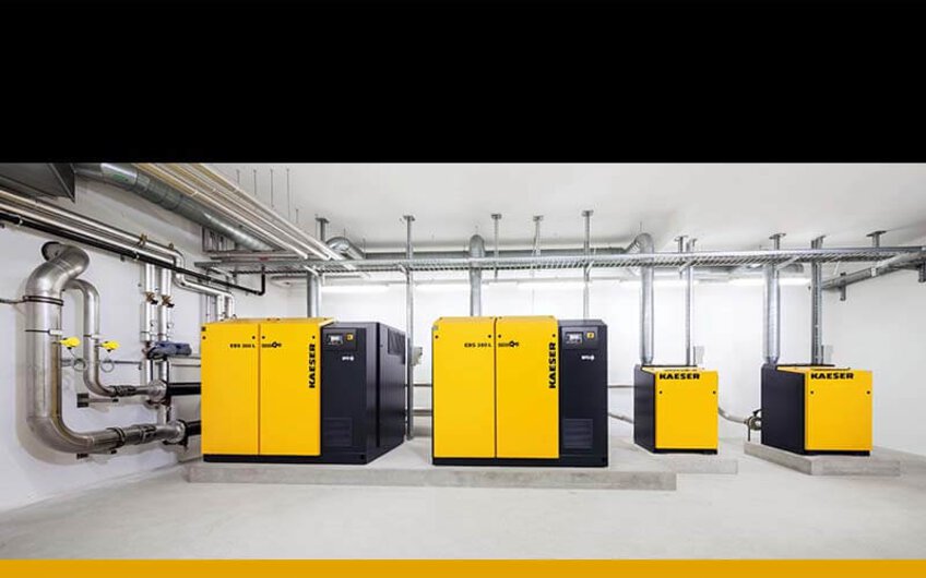 Nowoczesna stacja dmuchaw.