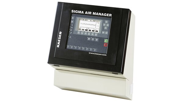 อุปกรณ์ควบคุมหลักของเครื่องจักรที่มี Sigma Air Manager จาก Kaeser Kompressoren