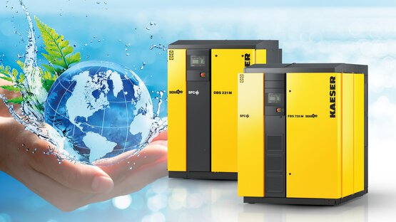 DBS and FBS series rotary screw blowers from KAESER KOMPRESSOREN
