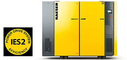 Sprężarka śrubowa CSD/CSDX z nowym silnikiem synchronicznym reluktancyjnym.