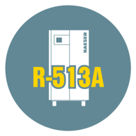 KAESER Kompressoren uses R-513A in its refrigeration dryers.