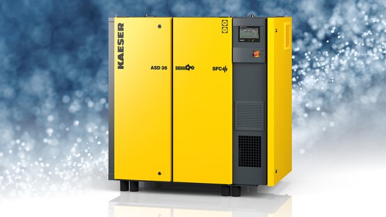 Schraubenkompressorserie ASD von KAESER KOMPRESSOREN