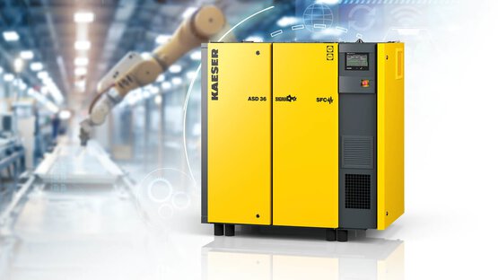 Industrie-Schraubenkompressoren von KAESER KOMPRESSOREN