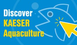 Discover the virtual trade show of KAESER aquaculture products.