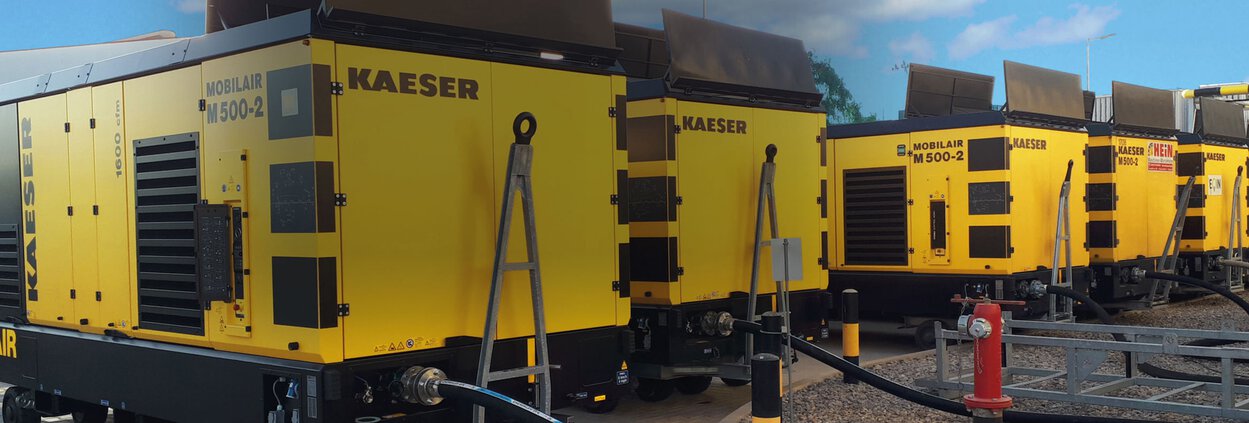 Ten MOBILAIR M500s for nitrogen production.
