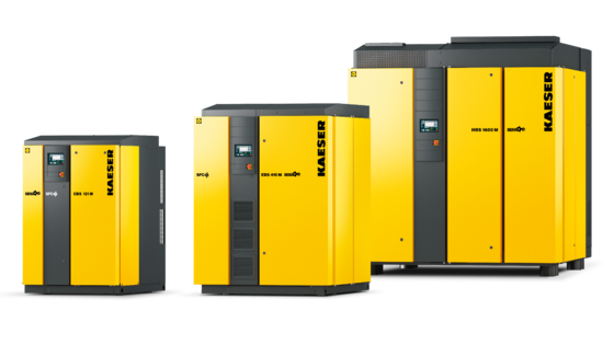 DBS, EBS and FBS series screw blowers from Kaeser Kompressoren