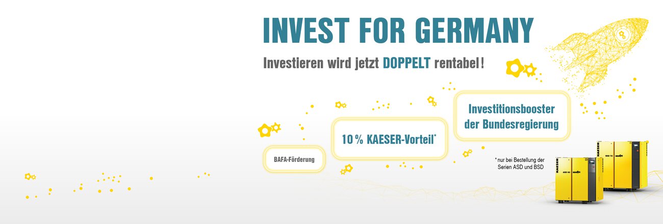 Invest for Germany - Investieren und doppelt sparen!