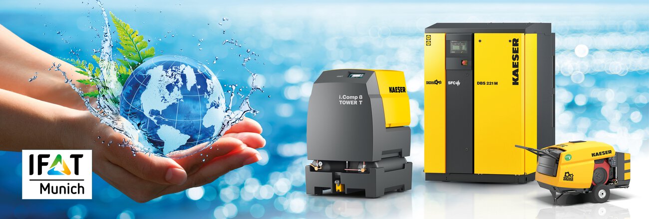 KAESER KOMPRESSOREN at IFAT Munich 2026 