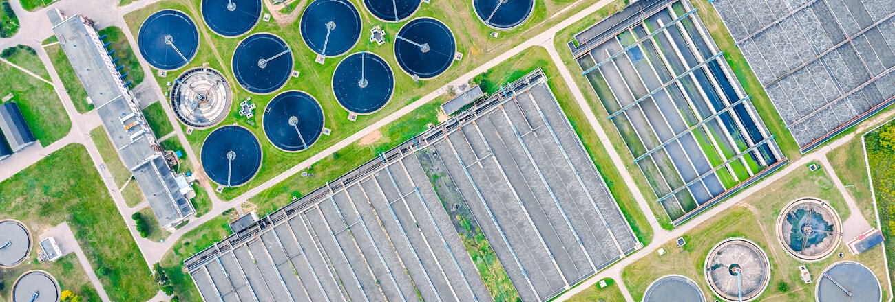 Druckluftanwendungen in der Wasserwirtschaft - Abwasserbehandlung