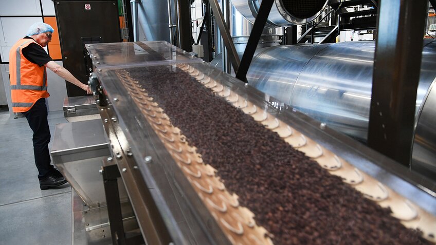 Compressed air is an essential utility required for many purposes within UCC Coffee.