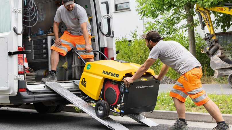 MOBILAIR M 13 mobiler Kompressor