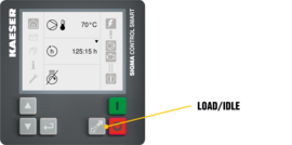 LOAD/IDLE button