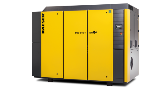 DSD 240T rotary screw compressor from Kaeser Kompressoren.