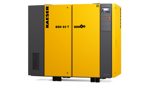 BSD rotary screw compressor, T-version with refrigeration dryer