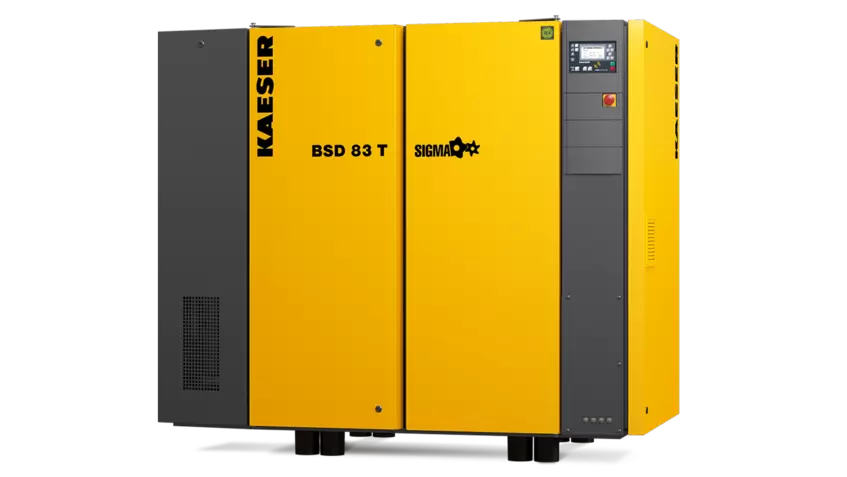 BSD Schraubenkompressor, Modell T mit Kältetrockner
