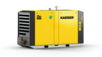 M58utility stationary portable compressor (flow rate 4.35 – 5.4 m³/min; gauge working pressure 7 – 10 bar).