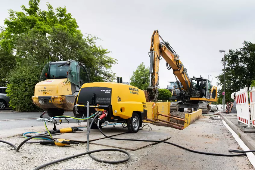 MOBILAIR M50E firmy KAESER KOMPRESSOREN