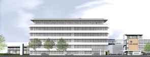 Computeranimation des neuen Verwaltungsgebäudes von Kaeser Kompressoren