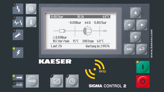 SIGMA CONTROL 2 blower controller.