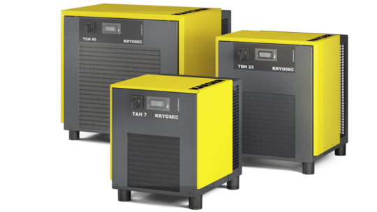 KRYOSEC compact refrigeration dryers: TAH, TBH and TCH series from Kaeser Kompressoren