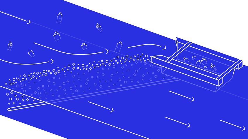 Compressed air for clean seas - collaboration with The Great Bubble Barrier