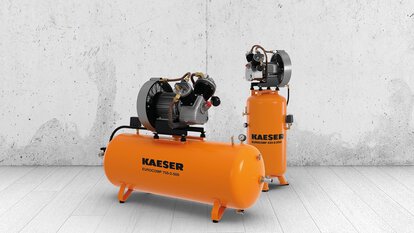 Ölgeschmierte Werkstattkompressoren von KAESER KOMPRESSOREN sind BAFA förderfähig.