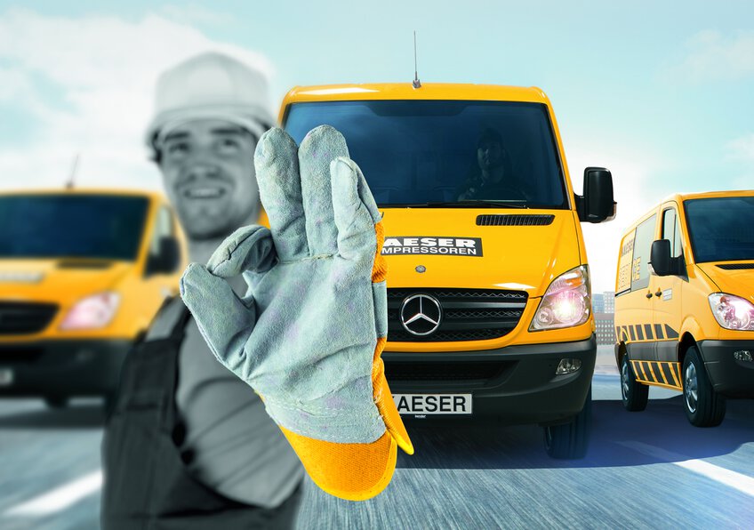 KAESER AIR SERVICE brings out the very best performance from your compressed air station.